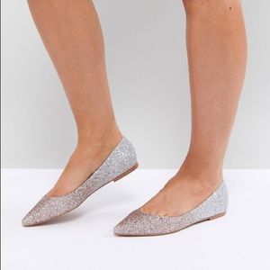 NWOT ASOS | Ombre Latch Ballet Flats